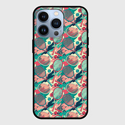 Чехол для iPhone 13 Pro Ракетки для тенниса, цвет: 3D-черный