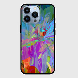 Чехол для iPhone 13 Pro Abstract color pattern Summer 2022, цвет: 3D-черный