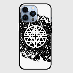 Чехол для iPhone 13 Pro Disturbed songs, цвет: 3D-черный