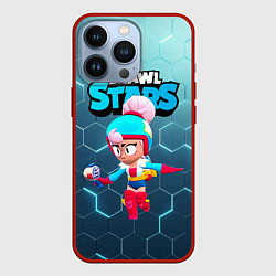 Чехол для iPhone 13 Pro Джанет BrawlStars JANET, цвет: 3D-красный