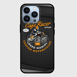 Чехол для iPhone 13 Pro Moto Sport, цвет: 3D-черный