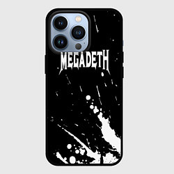 Чехол для iPhone 13 Pro Megadeth, цвет: 3D-черный