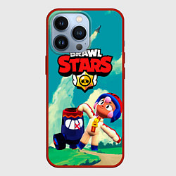 Чехол для iPhone 13 Pro Brawlstars Выстрел Бонни Bonny, цвет: 3D-красный