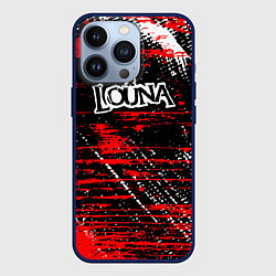 Чехол для iPhone 13 Pro Louna краски, цвет: 3D-тёмно-синий