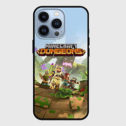 Чехол для iPhone 13 Pro Minecraft Dungeons Heroes Video game, цвет: 3D-черный