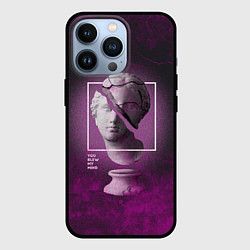 Чехол для iPhone 13 Pro Vaporwave Statue You Blew My Mind, цвет: 3D-черный