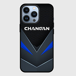 Чехол для iPhone 13 Pro CHANGAN - TECHNOLOGY ARMOR, цвет: 3D-черный