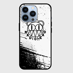 Чехол для iPhone 13 Pro Radiohead лого, цвет: 3D-черный