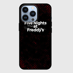 Чехол для iPhone 13 Pro ФНАФ - Гранж, цвет: 3D-черный