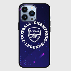 Чехол для iPhone 13 Pro Arsenal Легенды Чемпионы, цвет: 3D-черный