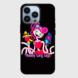 Чехол для iPhone 13 Pro POPPY PLAYTIME Mommy long legs, цвет: 3D-черный
