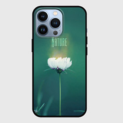 Чехол для iPhone 13 Pro Природа - цветок, цвет: 3D-черный