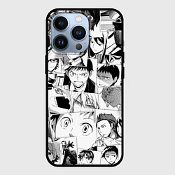 Чехол для iPhone 13 Pro Durarara pattern, цвет: 3D-черный