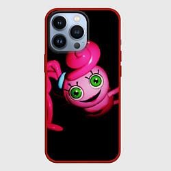 Чехол для iPhone 13 Pro POPPY PLAYTIME - Mommy long legs - Мама длинные но, цвет: 3D-красный