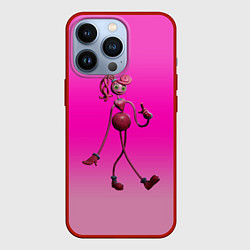 Чехол для iPhone 13 Pro POPPY PLAYTIME МАМА ДЛИННЫЕ НОГИ, цвет: 3D-красный