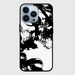 Чехол для iPhone 13 Pro Чернильные брызги, цвет: 3D-черный