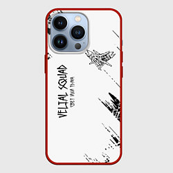 Чехол для iPhone 13 Pro Velial squad - велиал сквад, цвет: 3D-красный