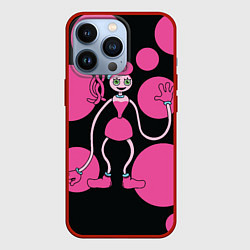 Чехол для iPhone 13 Pro Mommy Long Legs Мама длинные ноги, цвет: 3D-красный