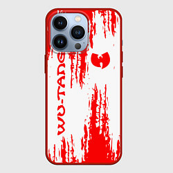 Чехол для iPhone 13 Pro Wu-Tang Clan ву танг клан, цвет: 3D-красный