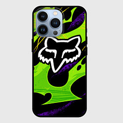 Чехол для iPhone 13 Pro FOX - MOTOCROSS, цвет: 3D-черный