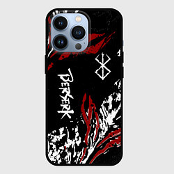 Чехол iPhone 13 Pro BERSERK BLACK MASK - БЕРСЕРК ЧЁРНАЯ МАСКА