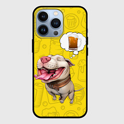 Чехол для iPhone 13 Pro BeerBull, цвет: 3D-черный