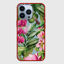 Чехол iPhone 13 Pro Цветы Эдема