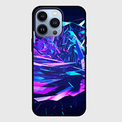 Чехол для iPhone 13 Pro Абстрактная неоновая композиция Abstract neon comp, цвет: 3D-черный