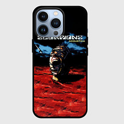 Чехол для iPhone 13 Pro Acoustica - Scorpions, цвет: 3D-черный