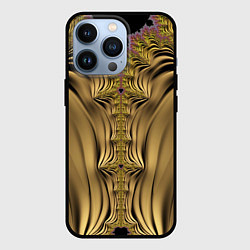 Чехол для iPhone 13 Pro Песчаный охотник Фрактал Абстракция, цвет: 3D-черный