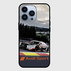 Чехол для iPhone 13 Pro Audi Sport Racing team Ауди Спорт Гоночная команда, цвет: 3D-черный