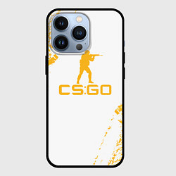 Чехол для iPhone 13 Pro Cs go КРАСКА, цвет: 3D-черный