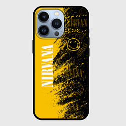 Чехол для iPhone 13 Pro Nirvana Паттерн, цвет: 3D-черный