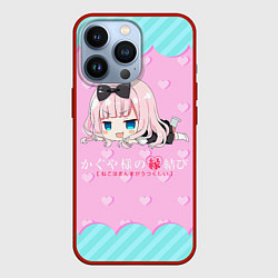 Чехол для iPhone 13 Pro Цубамэ Коясу Kaguya-sama: Love is War, цвет: 3D-красный