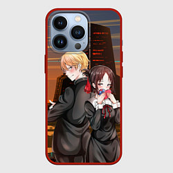 Чехол для iPhone 13 Pro Госпожа Кагуя Love is war Синомия Миюки Сироганэ, цвет: 3D-красный