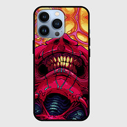 Чехол для iPhone 13 Pro КС ГО СКИН CS GO SKIN ЧЕЛЮСТИ, цвет: 3D-черный