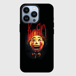 Чехол для iPhone 13 Pro KoЯn Korn обложка, цвет: 3D-черный