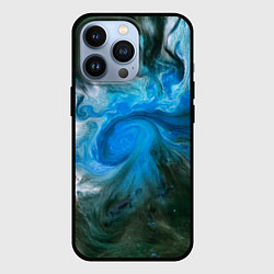 Чехол iPhone 13 Pro Неоновые краски - Синий