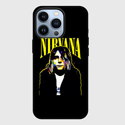 Чехол для iPhone 13 Pro Рок - группа Nirvana, цвет: 3D-черный