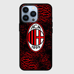 Чехол для iPhone 13 Pro Ac milan фк милан logo, цвет: 3D-черный