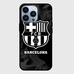 Чехол для iPhone 13 Pro Barcelona Sport на темном фоне, цвет: 3D-черный