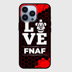 Чехол для iPhone 13 Pro FNAF Love Классика, цвет: 3D-черный