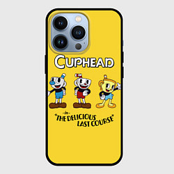 Чехол для iPhone 13 Pro Cuphead the delicious last course, цвет: 3D-черный