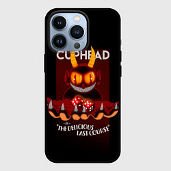 Чехол для iPhone 13 Pro Дьявол Cuphead, цвет: 3D-черный