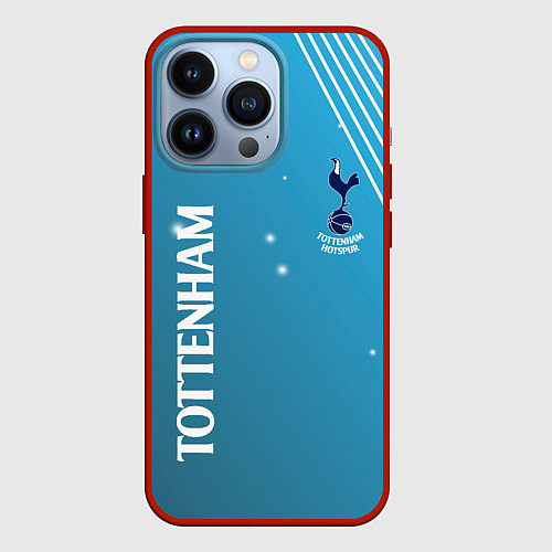 Чехол iPhone 13 Pro Тоттенхэм хотспур Абстракция / 3D-Красный – фото 1