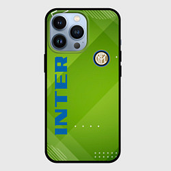 Чехол для iPhone 13 Pro Inter Поле, цвет: 3D-черный