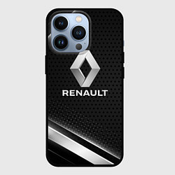 Чехол для iPhone 13 Pro Renault абстракция, цвет: 3D-черный