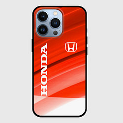 Чехол для iPhone 13 Pro Хонда - Красно-белая абстракция, цвет: 3D-черный