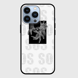 Чехол для iPhone 13 Pro Из тьмы - SOS,HELP, цвет: 3D-черный