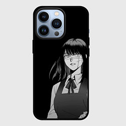 Чехол для iPhone 13 Pro Человек-бензопила : Аса Митака, цвет: 3D-черный